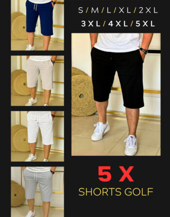 Lot de 5 X Shorts Golf - REF0167