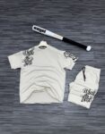 Ensemble T-shirt + Short Premium - Beige