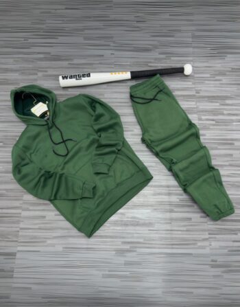 Survêtement Basique Vert Forêt