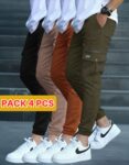 Lot de 4 Pantalons Cargo REF0229