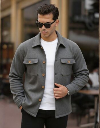 Veste Surchemise - Gris